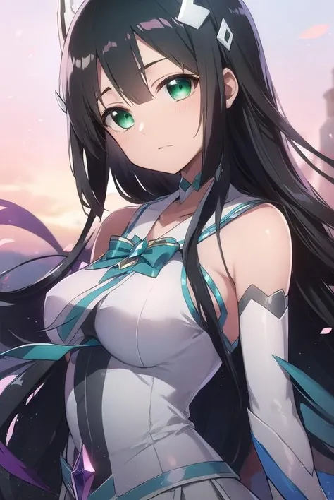 mimoritougou, <lora:mimoritougou-lora-nochekaiser:1>,
mimori tougou, long hair, (black hair:1.5), (green eyes:1.5),
BREAK (magical girl:1.5), (headgear:1.5), (hair ornament:1.5),
BREAK looking at viewer,
BREAK outdoors,
BREAK <lora:GoodHands-vanilla:1>, (masterpiece:1.2), best quality, high resolution, unity 8k wallpaper, (illustration:0.8), (beautiful detailed eyes:1.6), extremely detailed face, perfect lighting, extremely detailed CG, (perfect hands, perfect anatomy),
