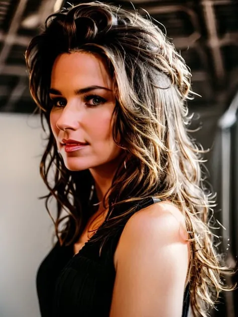 Photograph of Shania Twain, masterpiece, best quality, highest quality, cinematic lighting, (volumetric lighting), focused, 8k wallpaper, 4k wallpaper, extremely detailed, ultra realistic, photorealistic, sharp focus, (HDR:1.2), (high contrast), photograph, detailed and intricate, instagram, portrait, highly detailed, sharp focus, cinematic lighting, Style-Princess,