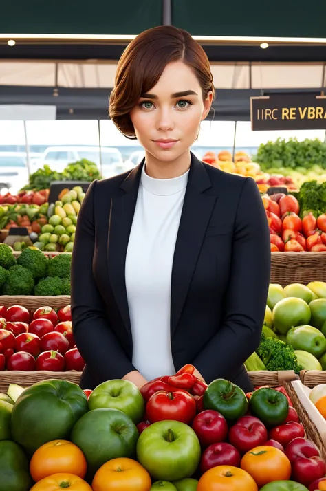 sexy face, spy, upper body, detailed background,
([Emilia( :0)Clarke|christy marks|Kate( :0)Mara]:0.9), 
Local farmer's market and fresh produce, abbe bi style,marie dashkova style,
[cartoon, anime :realistic, real life, hyper realistic:0.20],
beautiful young woman, symmetrical face,  fit, illuminated,
interior design