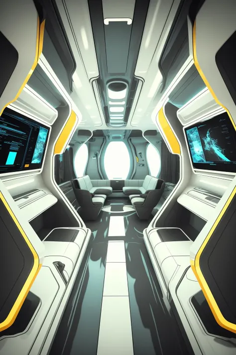 award winning interior design, futuristic,