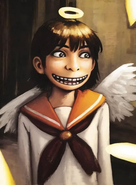 realistic photo (rakka:1.1), sfw, 1girl, lozhkin, big smile, accurate teeth with gaps <lora:lozhkin_V1:0.6> <lora:my_LoRA_rakka_v1:0.6>