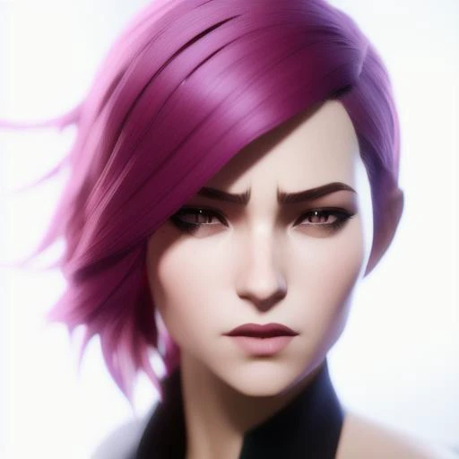 attractive pink haired girl with short hair and piercings, arcanestyle leagueofstyle, 3D, 3d art, 4k, 8 k artistic photography, award-winning photograph, trending on Artstation, Beautiful, 8k resolution, insanely detailed, Intricate, Behance, Cinematic, dramatic atmosphere, cinematic lighting, digital art, dramatic angle, Dramatic light by denis villeneuve, [mix style "pixar and artgerm and dreams work"], Elegant, ethereal lighting, octane render, dynamic lighting, digital painting, extreme plus resolution, fake detail, full image, full of details, global illumination, golden ratio, golden warm light, high contrast, high detail, high res, highly detailed, hyper detailed, intricate details, Masterpiece, perfect composition, photorealistic concept art, Professional, ray tracing, rich deep colors, Saturated, sharp focus, sharp lighting, soft natural volumetric cinematic perfect light, studio photo, studio quality, Stylize, super detail, Symmetry, trending on pixiv fanbox, ultra detail, ultra detailed, unreal engine 5, volumetric lighting