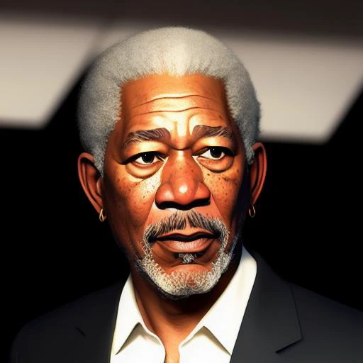 morgan freeman, arcane style arcanestyle leagueofstyle, 3D, 3d art, 4k, 8 k artistic photography, award-winning photograph, trending on Artstation, Beautiful, 8k resolution, insanely detailed, Intricate, Behance, Cinematic, dramatic atmosphere, cinematic lighting, digital art, dramatic angle, Dramatic light by denis villeneuve, [mix style "pixar and artgerm and dreams work"], Elegant, ethereal lighting, octane render, dynamic lighting, digital painting, extreme plus resolution, fake detail, full image, full of details, global illumination, golden ratio, golden warm light, high contrast, high detail, high res, highly detailed, hyper detailed, intricate details, Masterpiece, perfect composition, photorealistic concept art, Professional, ray tracing, rich deep colors, Saturated, sharp focus, sharp lighting, soft natural volumetric cinematic perfect light, studio photo, studio quality, Stylize, super detail, Symmetry, trending on pixiv fanbox, ultra detail, ultra detailed, unreal engine 5, volumetric lighting