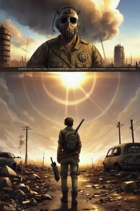 Fallout wasteland and refuge,