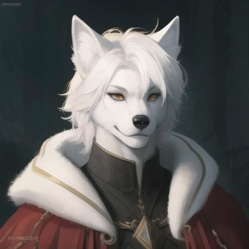 <lora:blaidd-000019:0.8>,blaidd,blaidd cloak,Ruan Jia,Pino Daeni,darkgem,dimwitdog,muscular male wolf anthro, (detailed face), (detailed fluffy fur)