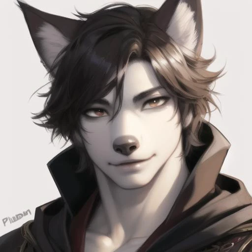 <lora:blaidd-000019:0.8>,blaidd,blaidd cloak,Ruan Jia,Pino Daeni,darkgem,dimwitdog,muscular male wolf anthro, (detailed face), (detailed fluffy fur)