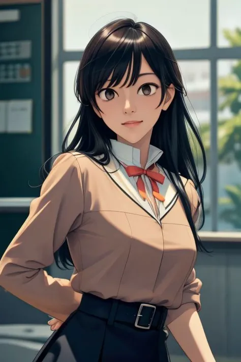 <lyco:fan_no_hitori-16:1.0> school uniform,
(best quality, masterpiece, RAW photo,ultra-detailed:1.2), <lyco:GoodHands-beta2:1.0>,1girl,solo,looking at viewer, large breasts,