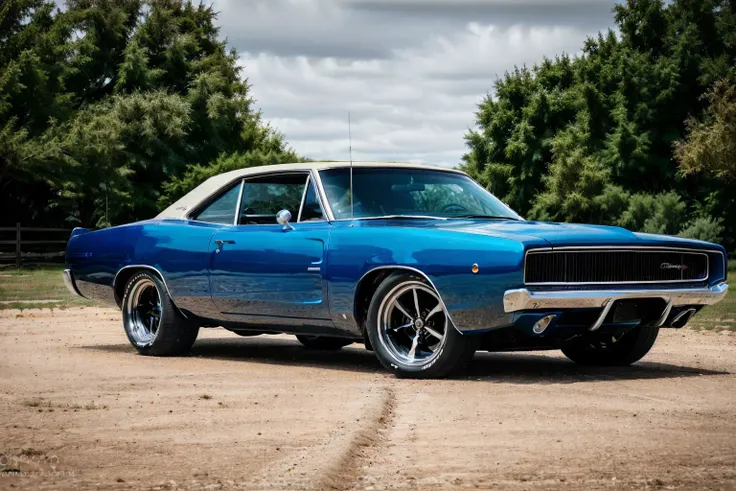 photograph of <lora:dchrg68-000006:0.65> dchrg68 car matted black body, driving through the wild west, ultra wide-angle, 18mm focal length, cowboys, ranch, best quality, RAW photo in HDR, masterpiece, award winning, natural lighting, hyperrealistic, urban, sharp focus, smooth, intricate details, 8k wallpaper, trending on artstation