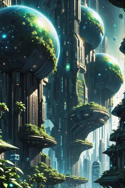 scifi, lost,mysterious scifi megacity at the beginning of the universe<lora:EnvyBetterHiresFixXL01:0:hr=1><lora:EnvyGardencoreXL01:1>