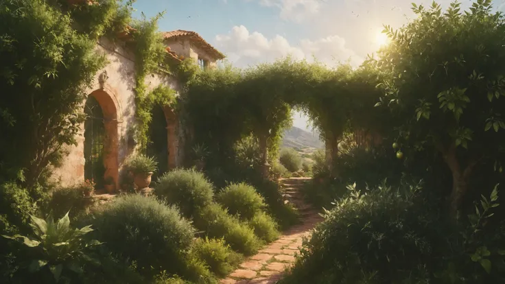 A Spanish hacienda surrounded by olive groves, where terracotta tiles glow in the warmth of the Mediterranean sun, Geneticist researching immortality through DNA manipulation in the foreground, Dreamyvibes Artstyle,,, hyper realistic, Darkseid, 8k, concept art, filmic, HDR, volumetric lighting, highly detailed, cinematic lighting, artstation, vibrant nature, volumetric light, octane render, redshift render, camera close up, rich deep mood <lora:Dreamyvibes artstyle SDXL - Trigger with dreamyvibes artstyle:0.7> <lora:RMSDXL_Creative:0.4> <lora:Desolation:0.8> <lora:EnvyGardencoreXL01:0.8>