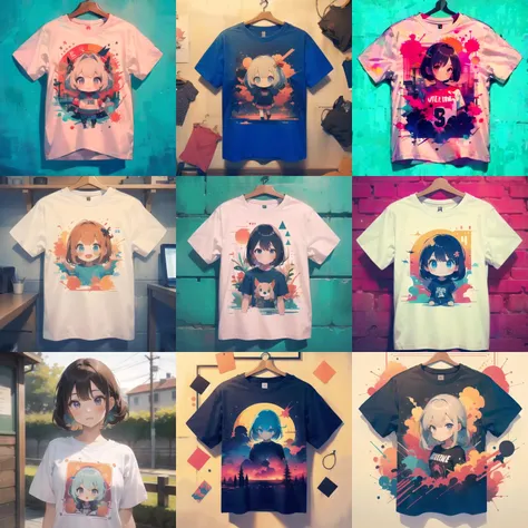 t-shirt<lora:t-shirt1.5v1:1>1girl print,no humans