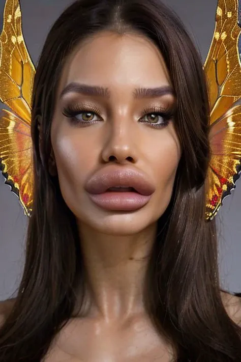 8k portrait of beautiful cyborg with brown hair, intricate, elegant, highly detailed, majestic, digital photography, art by artgerm and ruan jia and greg rutkowski surreal painting gold butterfly filigree, broken glass, (masterpiece, sidelighting, finely detailed beautiful eyes: 1.2), hdr, (detailed background window to a new dimension, plants and flowers:0.7) <lora:more_details:0.5> infinity, infinite symbol,