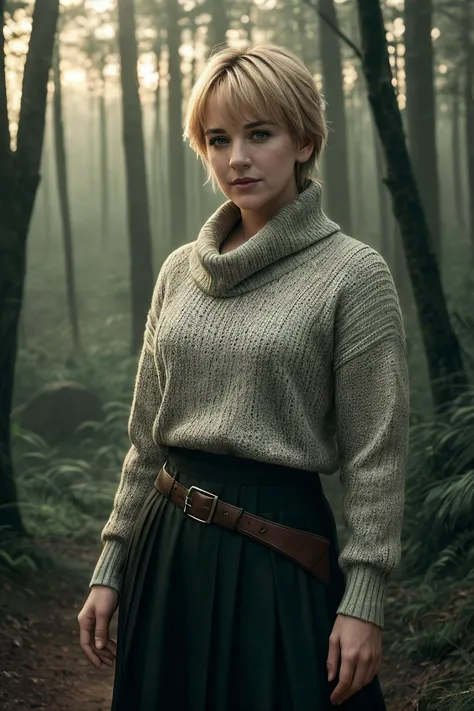 beautiful woman (JGren0c0nn0r:.99): a woman at a (forest clearing:1.1), perfect upsweep updo, wearing sexy coral (Slim Fit Sweater), (crowd of people in background:1.1), (at a pompous theatre), (face focus), modelshoot style, (extremely detailed CG unity 8k wallpaper), professional majestic (photography by Hermenegildo Anglada Camarasa:1.1), 24mm, exposure blend, hdr, extremely intricate, High (Detail:1.1), dramatic, soft cinematic light, (looking at viewer), (detailed pupils), 4k textures, soft cinematic light, elegant, ((((cinematic look)))), soothing tones, insane details, hyperdetailed, ("In Jernau we trust!":1.1)