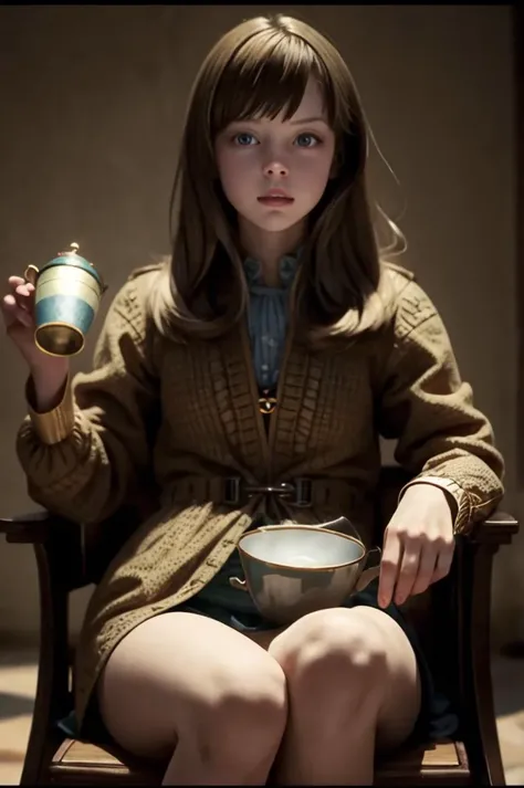 an awarded profesional photography of aesthetic beauty, (((extremely detailed))), perfectly harmonic, vivid colors, masterpiece, 1girl <lora:Mia_Goth_actress:0.74> mia goth, slender body, small girl, delicate face, large bulging eyes beautiful ,brazen , she make Sitting on a chair with one hand resting on the knee and the other hand holding a cup of coffee or tea. stole in a Steampunk Laboratory with Inventive Contraptions
, by Cartier-Bresson Daylight,(epic scene:1.3),ultradetialed character with perfect face,detailed skin,(ultrasharp:1.3),(masterpiece:1.1),best quality ,(photorealistic:1.2),ultrarealistic,realistic ultradetailed character,4k perfect quality,cowboy shot<lyco:GoodHands-beta2:1>Magnificent,Imperceptible detail,Intricately designed, <hypernet:sxzBloom_sxzBloom:0.6> hotify <lora:royta v1.1:0.4> royta <lora:add_sharpness:0.63>