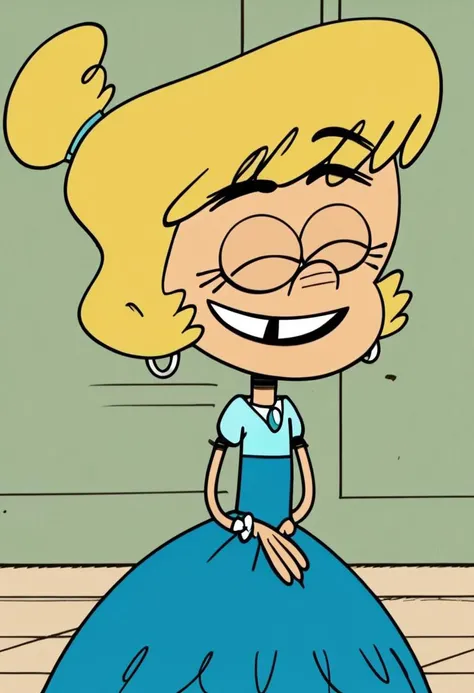 pov, loud, blonde hair, white earrings, blue tank-top, bare shoulders, classroom, blue eyeshadow, smile, double handjob, notebook, saliva