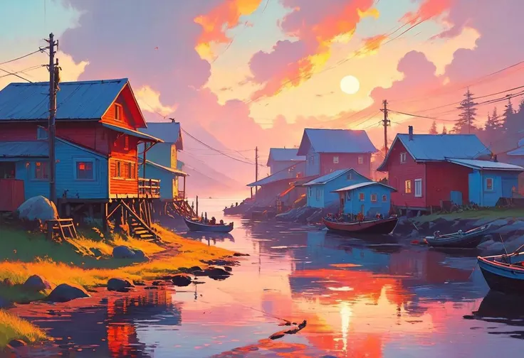 masterpiece, best quality, 8k, soft lighting, <lora:epiNoiseoffset_v2:0.5>,
ZaUm, elysiumScape, scenery, ((pond, trees, fallen leaves, fallen tree log)), stone walls, street, buildings, day, cloudy sky, 
<lora:DiscoElysiumStyle-000010:1>,