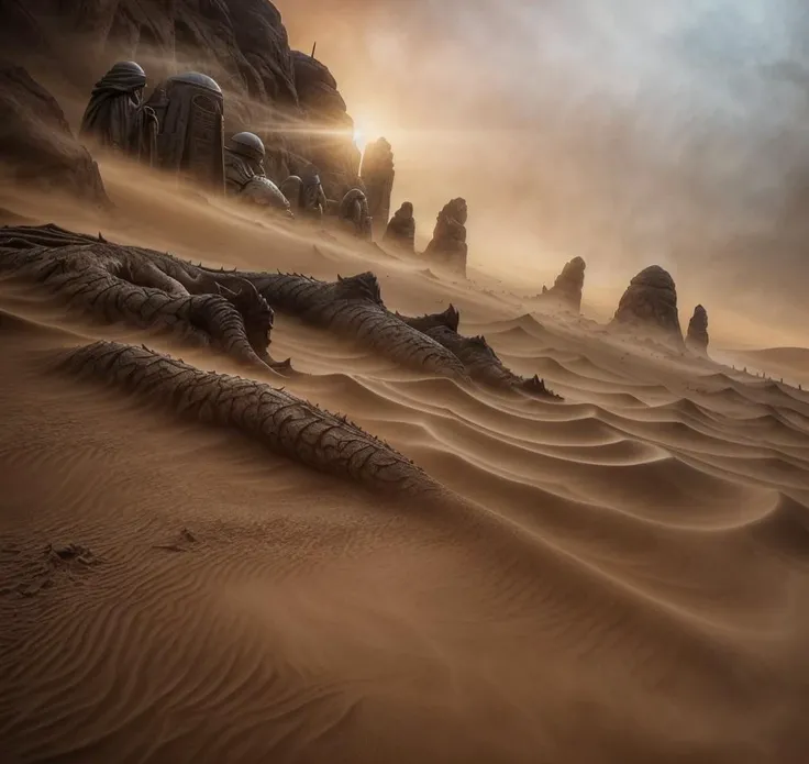 (masterpiece:1.2), (best quality,:1.2), 8k, HDR, ultra detailed, ((photorealistic)), professional light, cinematic lighting, ambient lighting, <lora:detail_slider_v4:2>, OverallDetail, fantasy, a magical sandstorm in the desert at night in Stygia, <lora:Stygia-10:1>, epiCPhoto