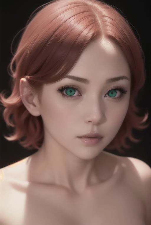 <lora:ConceptBlankEyesHypnosis_v10:1> HYPNOLORA
EMPTY EYES
Close up, proportional eyes, (realistic:1.5), extremely detailed, hyper detailed, soft lighting, detailed background, extreme detail background, sharp details, beautiful face, symmetrical eyes, short red hair, short hair, red hair, green eyes, woman, high quality, (full body:1.3),