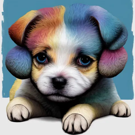 <lora:ADNYWARHOLSTYLE:0.6> adnywarholstyle (puppy:1.3)