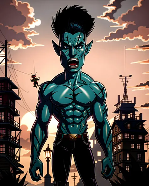 Don't be offended when you see my latest pop monstrosity. I'm strange, weird, shocking, odd, bizarre. I'm Frankenstein. I'm Avatar.
