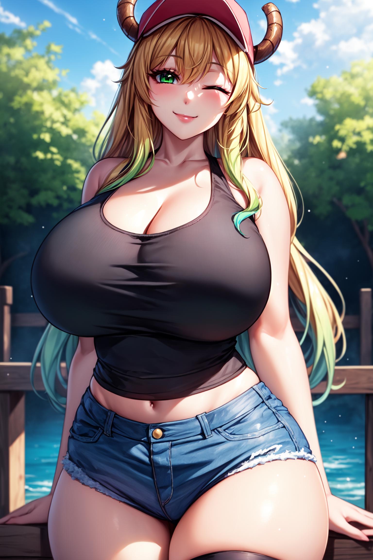 Lucoa | Quetzalcoatl - Kobayashi-San Chi no Maid Dragon | 小林さんちのメイドラゴン [Neural Da Vinci] v1.0