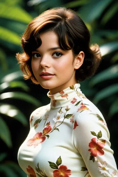 UshGl4TTXV1A,
a beautiful woman posing for masterpiece photo in a white dress and scarf standing in a tropical forest, (floral-pattern high neck dress:1.2),
(Hasselblad X1D II Digital), (professional photo shooting), (model pose), (highly detailed facial features),
(perfect color grading), (natural light), (high quality photography), (intricate details), (8k), (HDR), (sharp focus), (close-up portrait:1.2)