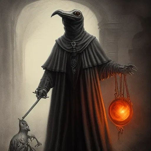 mdjrny-v4 style Plague Doctor, Antique, Old, Vintage, Gothic,Morbid, Black Death ,Halloween ,Memento, Mori Illustration ,Fine Art