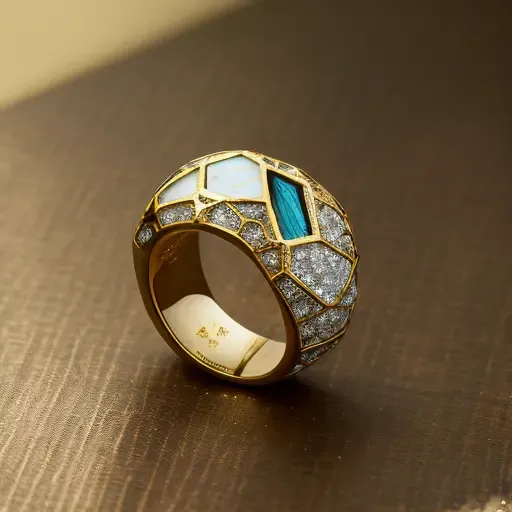 jewelry design, japanese kintsugi theme ring ,luxury, symmetrical, masterpiece product view,trending on artstation, cgsociety,ultra quality,digital art, exquisite hyper details,4k,Soft illumination, dreamy,fashion
