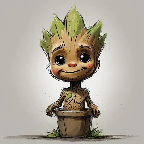 masterpiece, best quality, (RAW photo:1.2), extremely detailed CG unity 8k wallpaper, finely detail, official art, absurdres, incredibly absurdres, huge filesize, ultra-detailed, extremely detailed,,realistic ,wood body, detailed, <lyco:groot_v2:0.7>, (groot:1.4),standing full body, (young),male,surprised,open mouth,big eyes,legs, wood skin,jungle background,(holding leaf in the hand:1.2),(cannabis:1.4),stoned,cute,(head shape as cannabis leaf:1.7)
