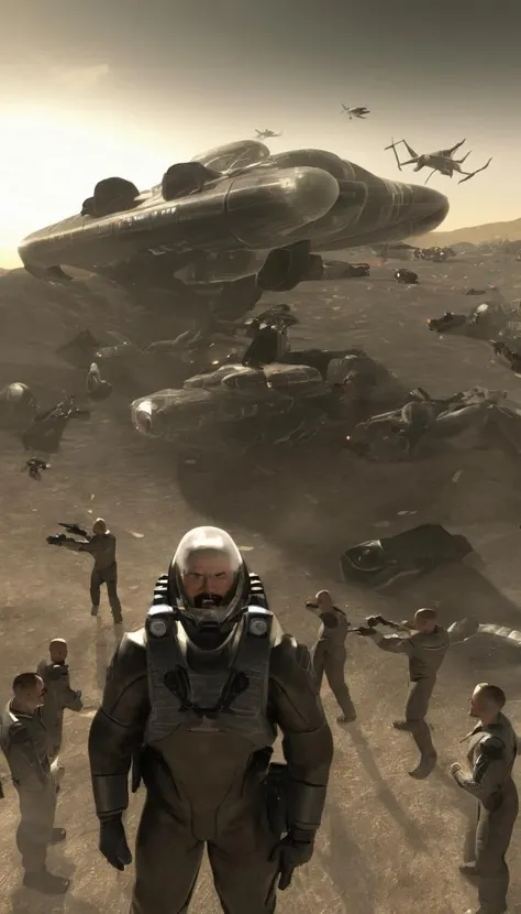 Cinematic scene, Command & Conquer, Brotherhood of NOD, sci-fi, detailed background, masterpiece, best quality, high quality, absurdres <lora:command_and_conquer_xl_v2:1>