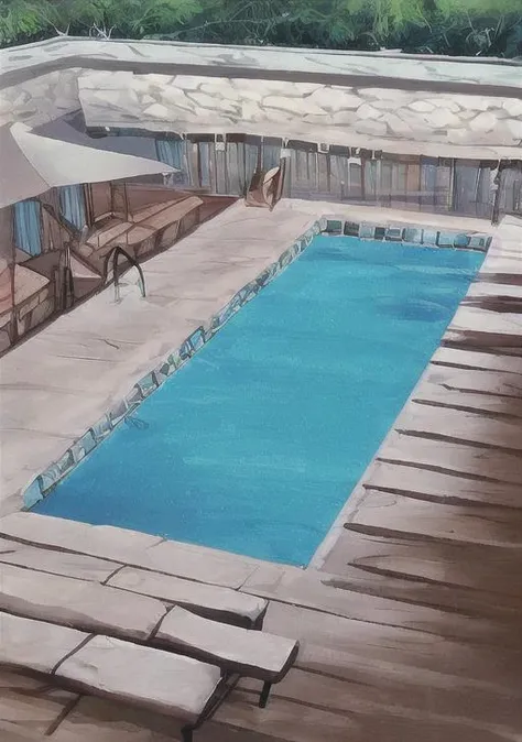 a swimming pool