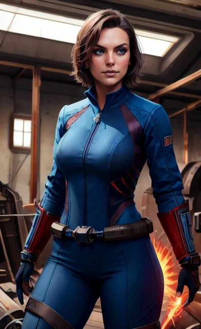 Lauren_LaForge-is-a-(dark-brunette)-female-engineer-working-on-the-latest-mechanics, wearing-goggles-on-eyes-and-mechanic's-clothes, (((, <lora:MagmaTech:0.5>, MagmaTech))), <lora:AdvancedEnhancer:1.3>, <lora:neg4all_bdsqlsz_V3.5:0.8>, <lora:GoodHands-beta2:1>, (Clutter-Mechanical:0.25)