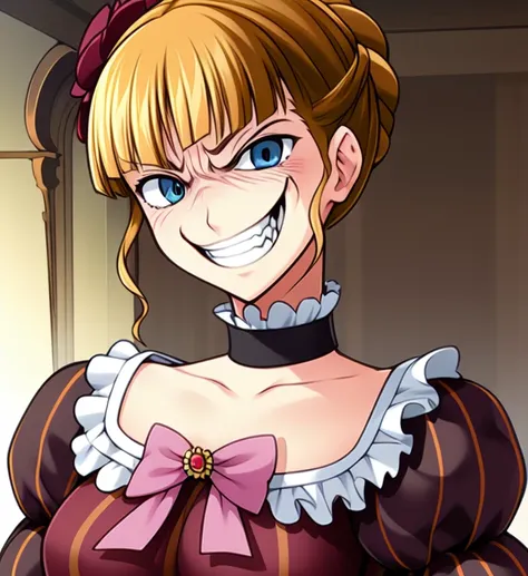 evil smile,1girl, beatrice1