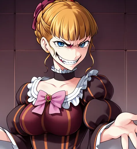 evil smile,1girl, beatrice1