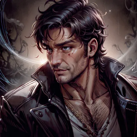 <lora:tangbohu-detailer_1.0:1> <lora:sharpen-soften:-0.5> <lora:realistic:0.1> ang3l0_n0texist portrait solo half-shot looking-down detailed-background detailed-face ( <lora:PsionicMagic:0.4> psionicmagic-theme:1.1)-vampire bloodthirsty pale-skin vampire-fangs tattered-[dark:Light-pink:5]-clothes dynamic-pose evil-smirk blood-stains haunting magical-red-glow bats-in-background forest-in-background shadows mysterious-atmosphere