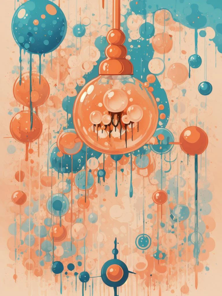 Bubble Drip <lora:Sy3:1>