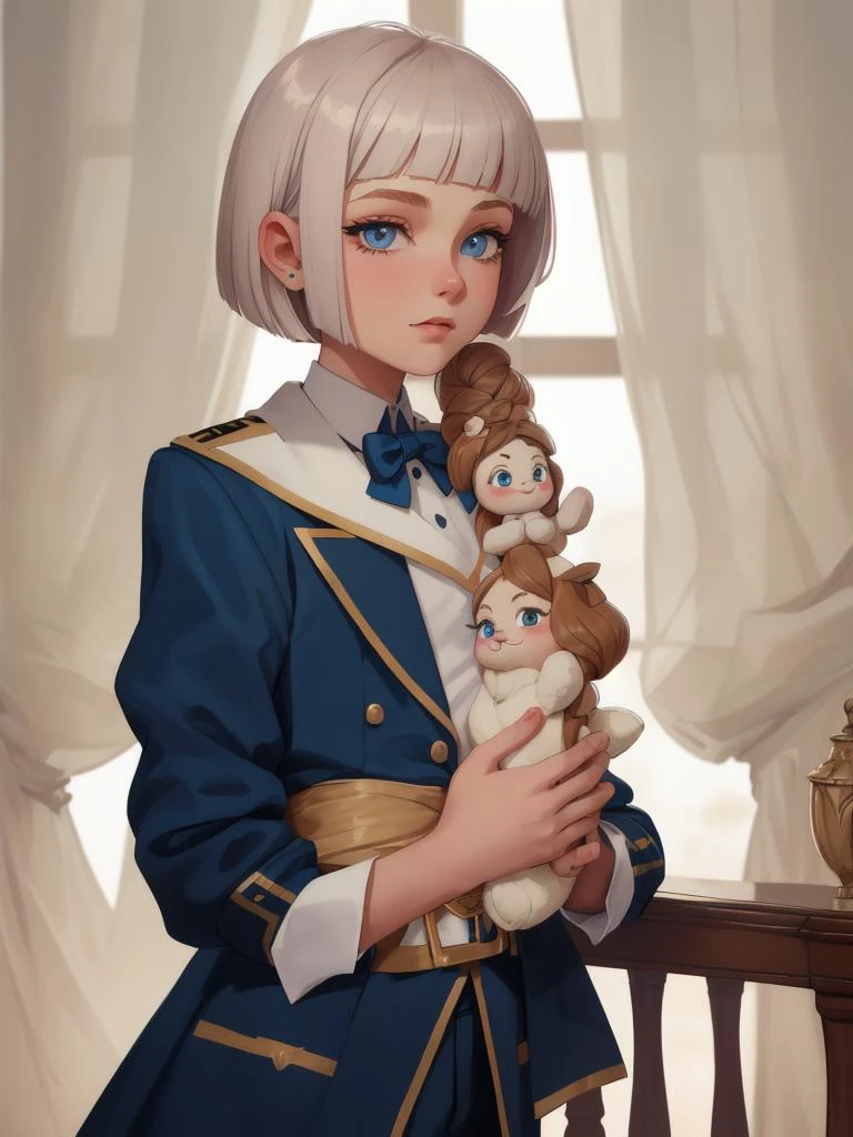 Vintage, Soft focus shot of a 1boy of (ÐеÑÑ ÐÑÑомин:1.3), Lob (Long Bob) hair