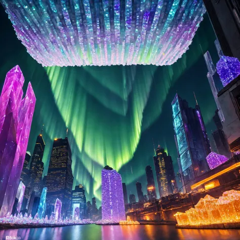cyberpunk city made out of glowing((crystals)), aurora australis, smoke , fire
BREAK
(masterpiece, best quality, ultra realistic, 4k, 2k, (intricate, high detail:1.2), film photography, soft focus,
RAW photo, photorealistic, analog style, subsurface scattering, photorealism, absurd res), ((closeup))