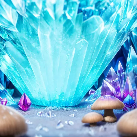 beautiful ((crystal cave)) with glowing mushrooms
BREAK
(masterpiece, best quality, ultra realistic, 4k, 2k, (intricate, high detail:1.2), film photography, soft focus,
RAW photo, photorealistic, analog style, subsurface scattering, photorealism, absurd res), ((closeup))