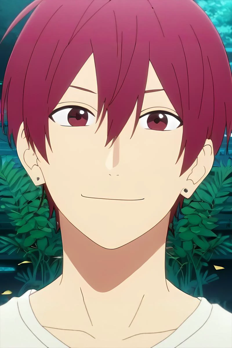 score_9, score_8_up, score_7_up, source_anime, rating_safe, , anime screencap, , official style, , , 1boy, solo, male focus, <lora:souma_shiki_pony:0.82>, souma_shiki, red hair, red eyes, short hair, hair between eyes, bangs, symmetry, energy plant, midnight, arm at side, smirk, , <lora:sdxl_lightning_8step_lora:1>