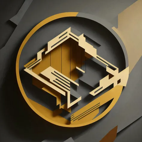 abstract geometric artwork, organic, ((ech_gen)), die cut, gradient, logo, ((half tone)), earth tones, GUI, Bauhaus, Ani Albers, ((intricate)), sverchok, Houdini particle simulation <hypernet:georgesSeuratHyperne_v1:0.6> <hypernet:edwardHopperHypernet_edwardHopperV1:0.7>