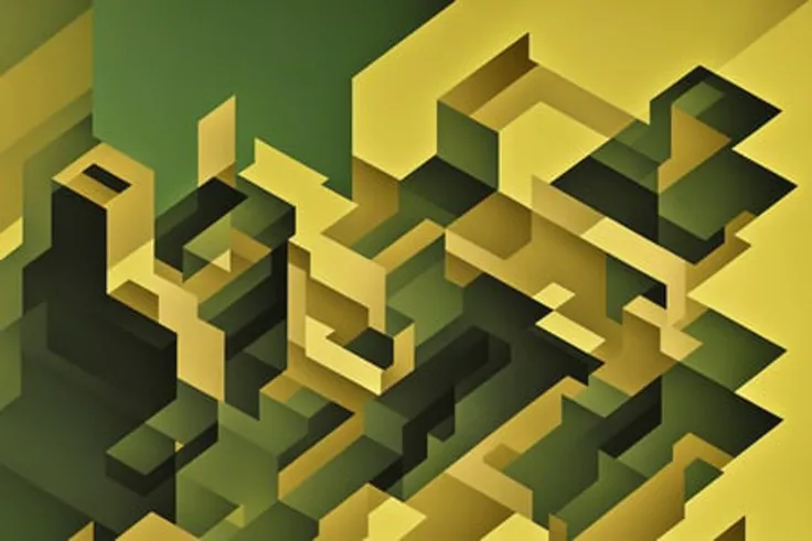 abstract geometric artwork, organic, ((ech_gen)), die cut, gradient, logo, ((half tone)), earth tones, GUI, Bauhaus, Anni Albers, ((intricate)), sverchok, Houdini particle simulation <hypernet:georgesSeuratHyperne_v1:0.6> <hypernet:edwardHopperHypernet_edwardHopperV1:0.7>