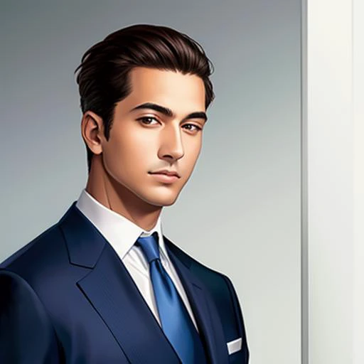 man, suit, portrait