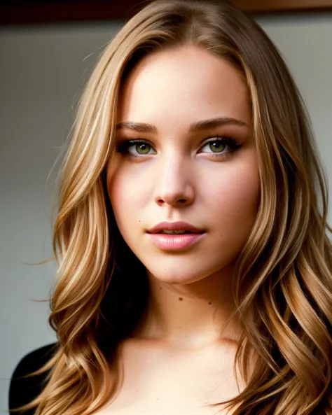 photo of (Jennifer Lawrence:0.9) beautiful young professional photo high quality highres makeup