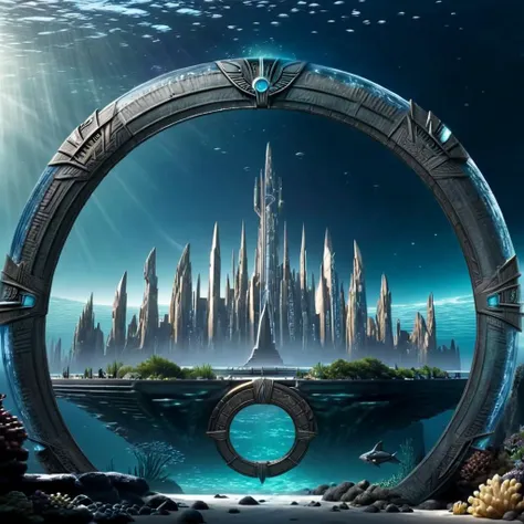 Masterpiece,absurd resolution,8k,high resolution,
AtlantisWorld,
AtlantisWorld,outdoors,sky,no humans,scenery,stargate,underwater
, <lora:AtlantisWorld_XL:0.8>