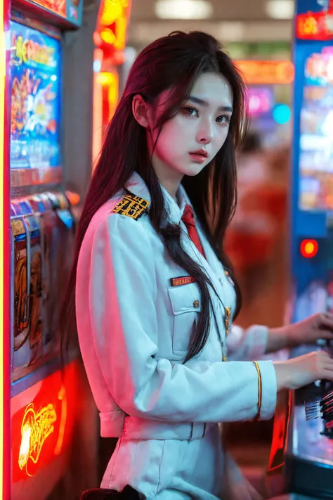 xuer Game girl,Game machine,
<lora:~Q?-n8b\Ys xuer Game girl:0.6>,ss_uniform/nazi_uniform,