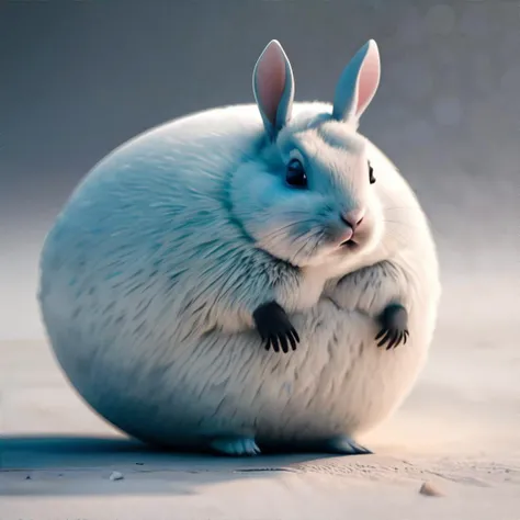 <lora:roundanimals:0.8>, round animal, rabbit, masterpiece, 8k, high resolution, shallow depth of field, sharp focus