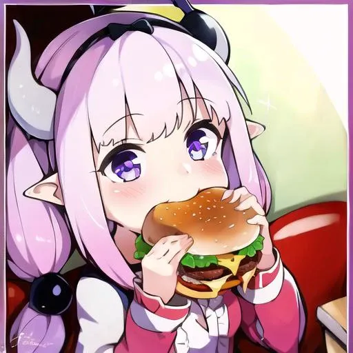 1girl, kamui, eating burger, <lora:kamui-02:1>, <lora:borger-nvwls-ver-2:1>