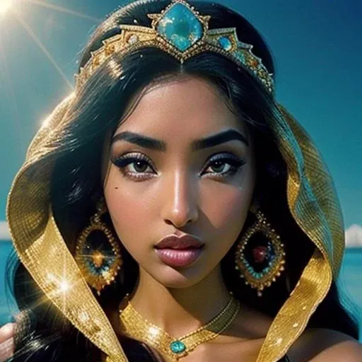 glamour photo of 0l4yn03l:0.8 as princess jasmine \(disney\), seductive,
<lora:jasmine:0.4> <lora:finalboss:0.3>
(shot on Kodak Vision3 IMAX)
(silhouetted against the bright light)
in the style of David LaChapelle
<lora:popular:1.3><lora:masterpiece:0.6>
<lora:epiNoiseoffset_v2:0.7>
<lora:add_detail(realistic):0.7> <lora:FilmG2:0.5> <lora:wowifierV3:0.1><lora:detailmaker:0.1><lora:more_details:0.1>
