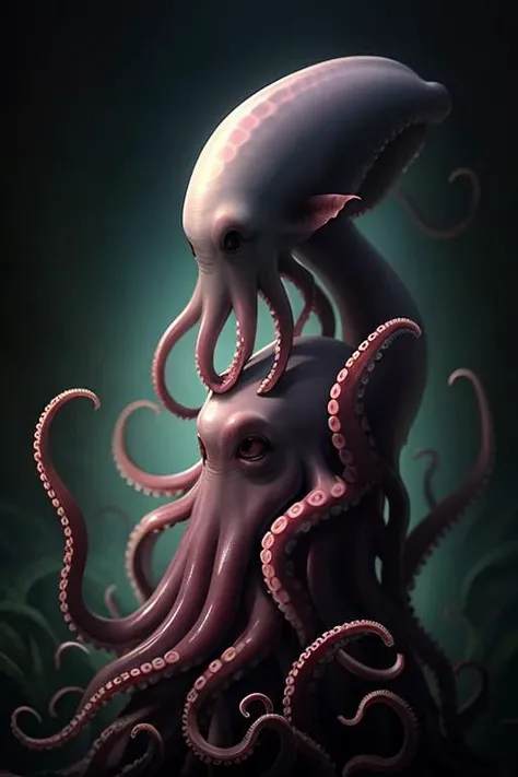<lora:fantasyAI-000008:0.7> tanjoreai octopus